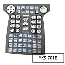 YKS-701E Teach Pendant Film Keypad Membrane for Yaskawa JZRCR-YPP21-1 DX200