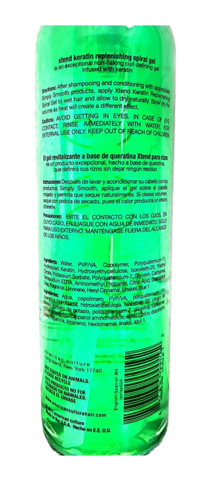 Gel espiral reponedor de queratina Simply Smooth Xtend, juego de 6 8,5 oz Foto 4 de 4