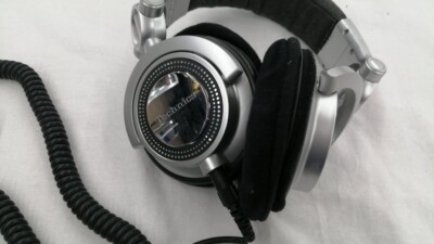 Technics RP-DH1200 DJ用ヘッドホン シルバー Technics RP-DH1200 S Silver DJ Monitoring Headphones 5Hz