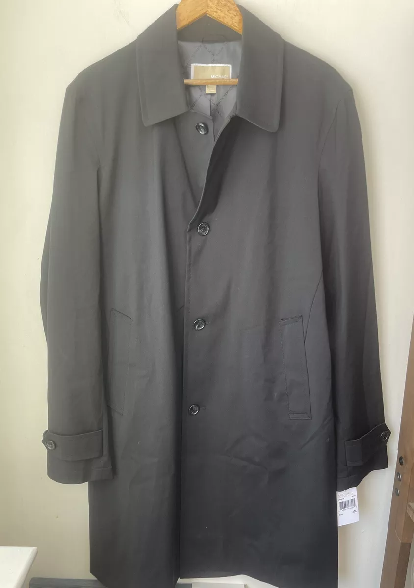 Michael Kors Men s Franklin Jacket Single Breasted All Year Round Raincoat 40 L