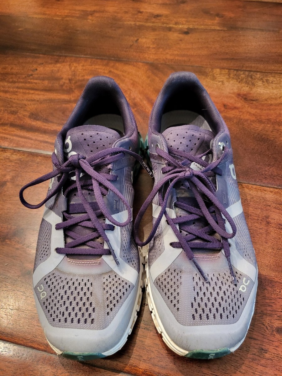 On Cloud Women's Purple Violet Tide Helion Cloudtec Swiss