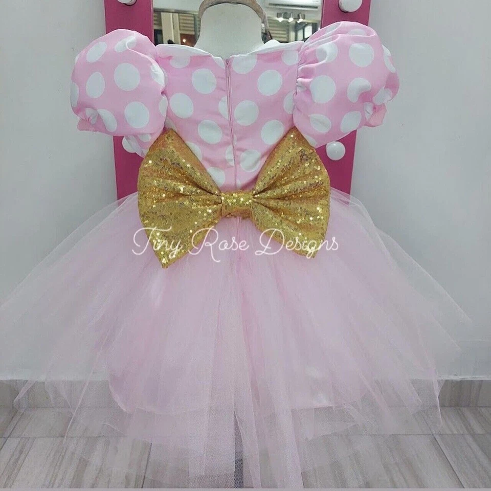 Minnie Mouse Dress In Size 4 - Image 2 of 4