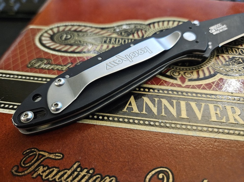 Rare Kershaw 1660OCC Orange County Choppers Spider Leek Knife eBay