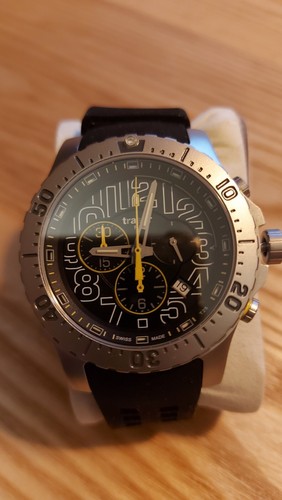 Traser E T-105851Chronograph Quartz Diver Watch Swiss Made