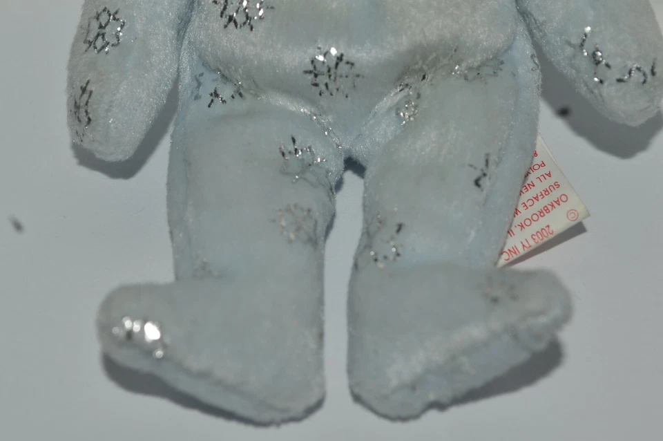 TY Jingle Beanies FLAKY The Jingle Beanies Collection 5 Inch tall Circa 2003 - Image 4 of 4