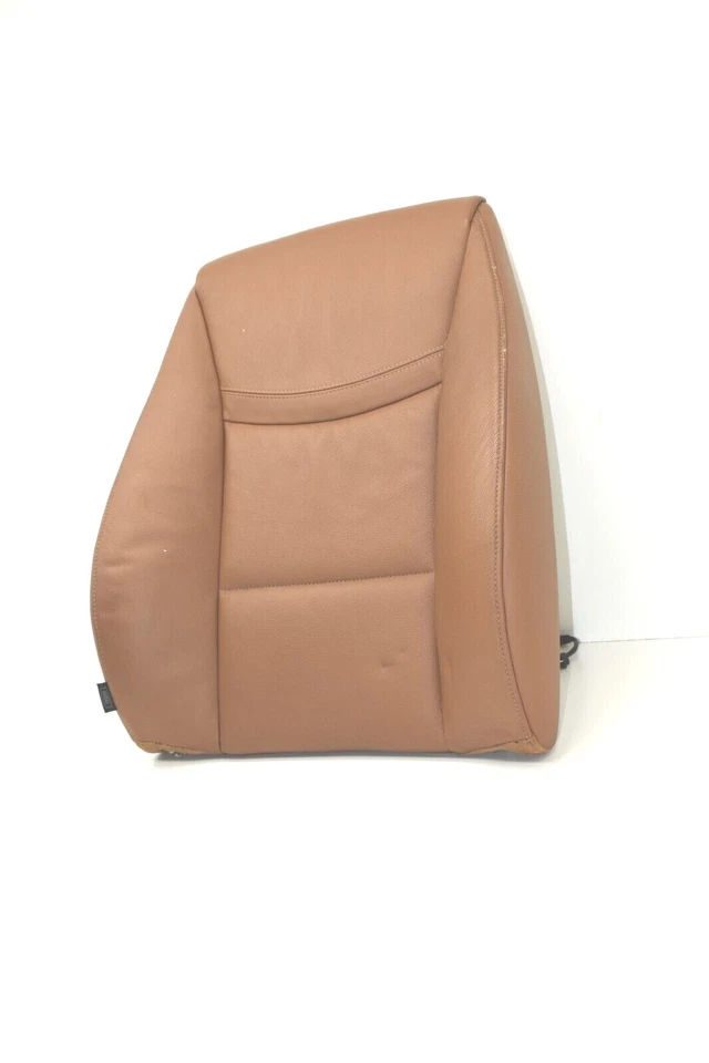 BMW 328i 2009-2012 sedán OEM asiento delantero derecho del lado del pasajero cojín superior marrón Foto 3 de 4