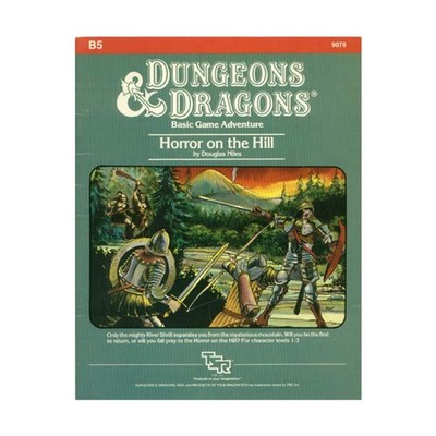 TSR Basic D&D Horror on the Hill VG