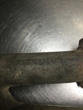 158524 Auspuffkrümmer MERCEDES-BENZ SLC (C107) R1101422102 280 SLC 