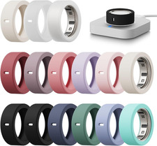 15 Pack Cover Compatible with Oura Ring Gen 4/4 Ceramic/Gen 3 Case, Anti-Scratch