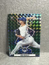 2022 Panini Mosaic - Rookies Jon Heasley #225 Green Mosaic Prizm (RC)