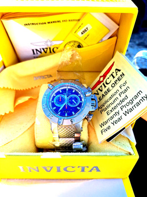 Invicta #4567 Subaqua Noma III Swiss Made Chronograph Watch *NIB*