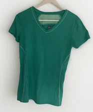 REI Women’s Size Medium Active Moisture Wicking Shirt Short Sleeve Green