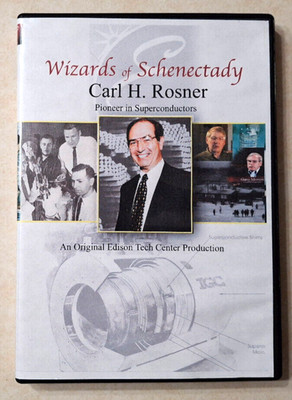 Schenectady NY General Electric GE Documentary DVD History Carl H. Rosner RARE
