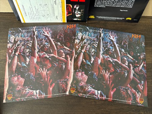 KISS ALIVE II 2 LP TATTOOS BOOKLET 1977 ORIG PRESS VG+ CASABLANCA NBLP 7076 MINT - Picture 24 of 24