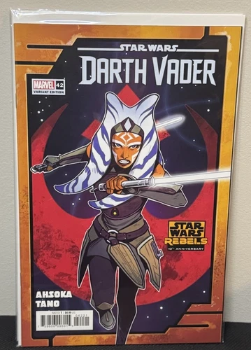 Star Wars: Darth Vader #4 Rebels 10th Anniv. Ahsoka. We Combine. We Pack Well.