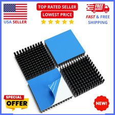 Aluminum Heatsink Kit 4PCS 40x40x11mm Cooling Fins for 3D Printer Electronic