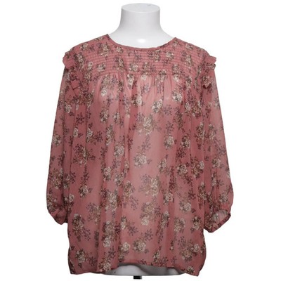 Ichi, Bluse, Größe: M, Pink/Mehrfarbig, Polyester, Blumen, Damen #Kij