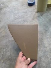 99-06 Silverado Tahoe Suburban Fuse Cover Brown Dark right passenger side 