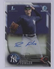 2016 Bowman Chrome Prospects Auto Dustin Fowler #BCAP-DFO Auto 2o2