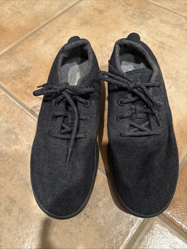 Allbirds Wool Runners Womens Size 11 Charcoal Black Merino Wool Sneakers Shoes