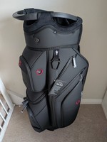 Stewart Nero Black Cart Golf Bag - BNWT