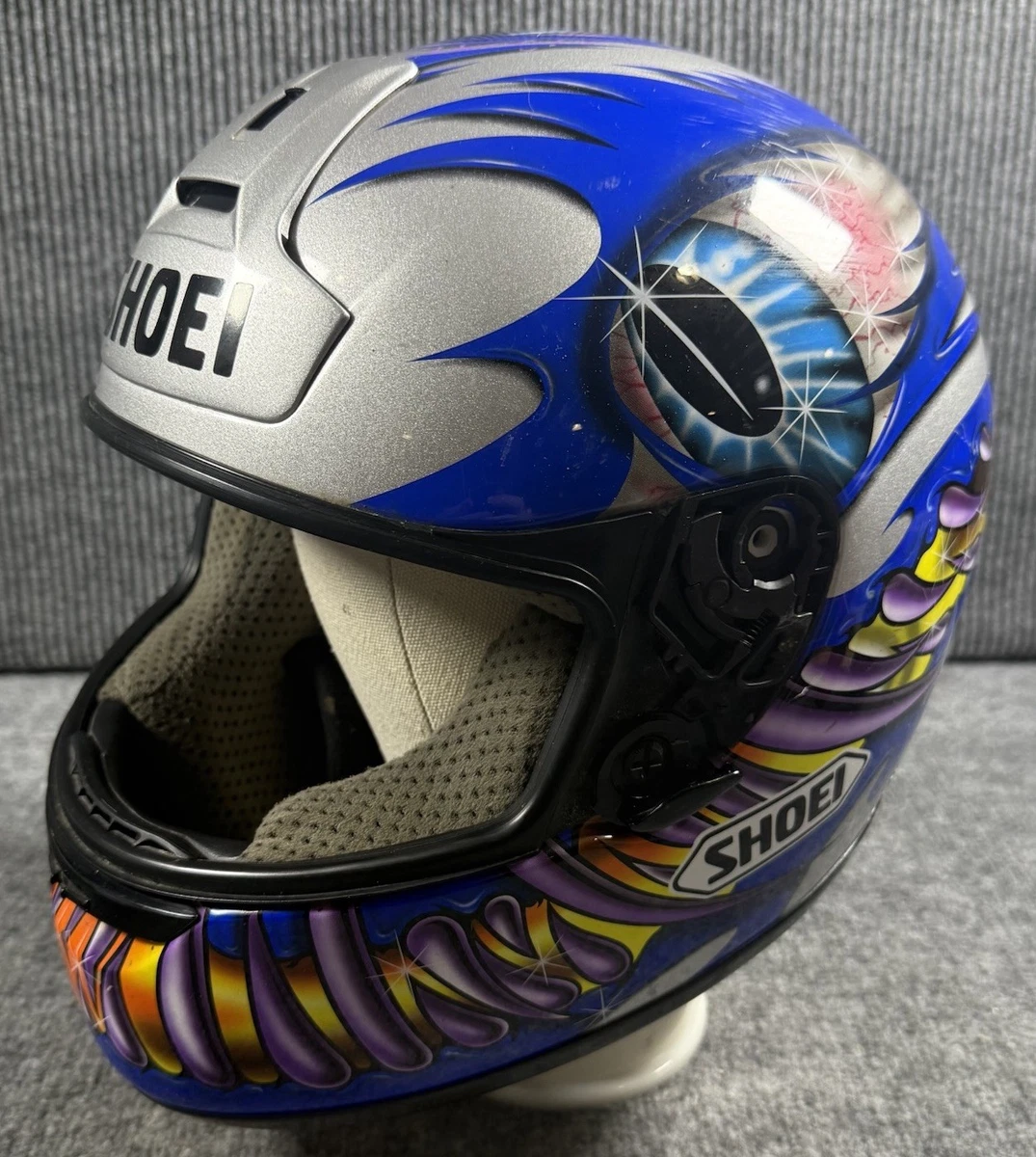 SHOEI Motocross/Enduro Blue Motorcycle & Powersports Helmets for