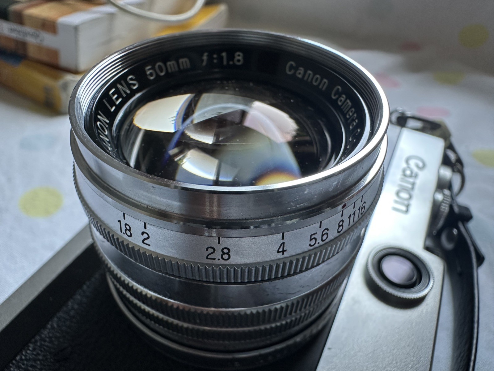 canon 50mm 1.8 LTM