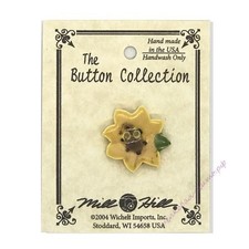 Mill Hill Ceramic Buttons 86069 Sunflower