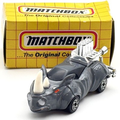 1994 VINTAGE Matchbox RHINO ROD Factory Mint Condition!