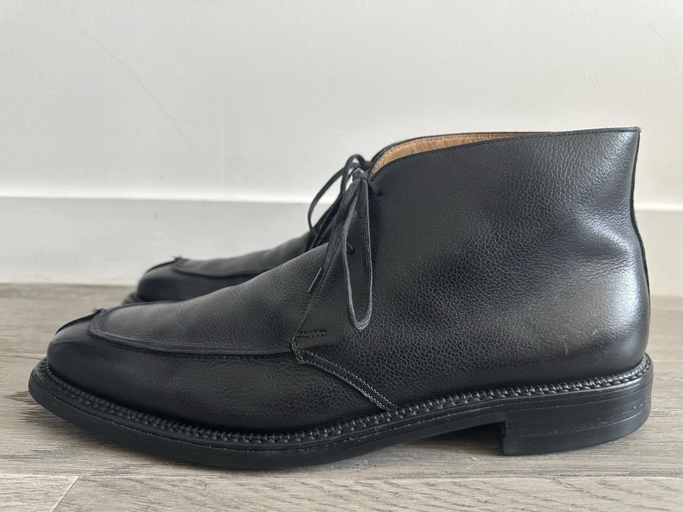 Botas Chukka Crockett & Jones FOSSE Cuero Negro Talla US 11.5 D UK 10.5 Foto 3 de 4