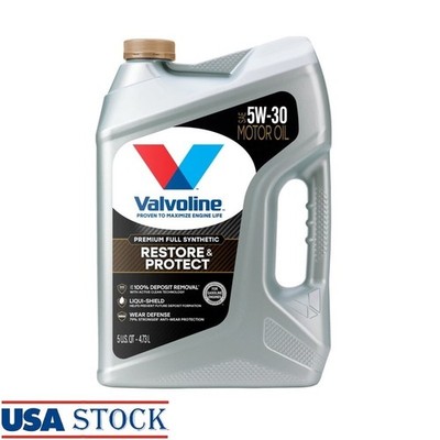 Premium Full Synthetic Motor Oil 5W30 Restore Protect Engine Clean Fuel Economy