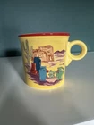 Fiesta Ware Fiestacana Ring Handle Mug Fiestaware - HTF Excellent Condition