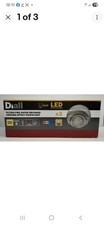Diall LED Tilting Fire Rated Downlight GU10 Warm White Bulbs Included - 3 Pack