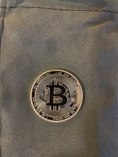 Bitcoin 1 oz. .999 Silver Round By Kitco/Sunshine Mint Uncurculated 75.00 per troy oz