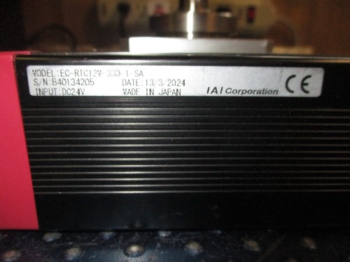 IAI CORPORATION 2 POSITION ACTUATOR DC24V EC-RTC12M-330-1-SA - Picture 3 of 7
