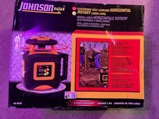 Johnson Level & Tool 40-6535 electronic self leveling horizontal rotary laser