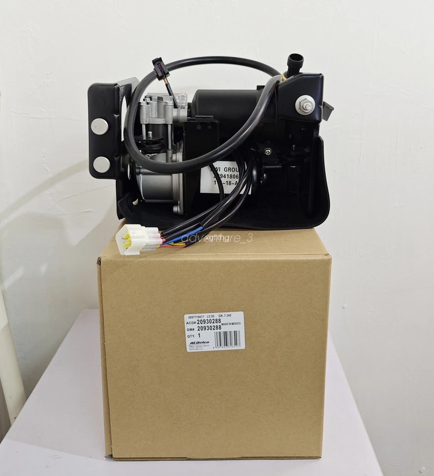 OEM Air Suspension Compressor Pump #22941806 For GMC CADILLAC ESCALADE YUKON Foto 2 de 4
