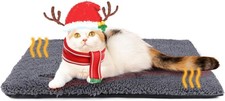 Self Warming Cat Bed Self Heating Cat Dog Mat 24 x 18 inch Extra Warm Thermal Pe