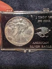 1992 American Silver Eagle 1 Troy Oz. .999 Fine One Dollar Coin