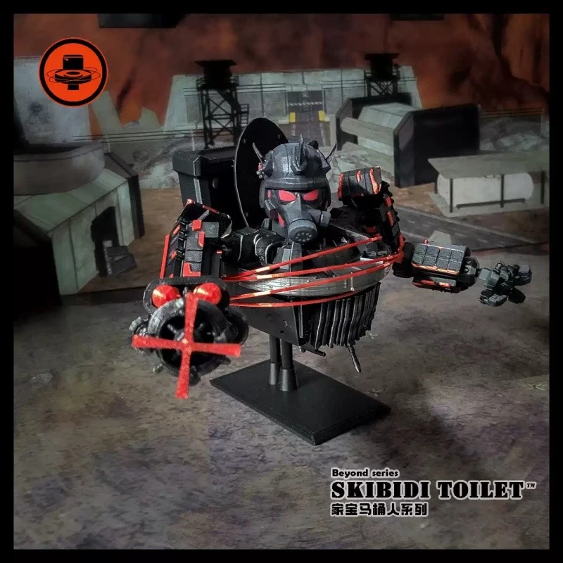 8.5cm Skibidi Toilet Juggernaut Astro Toilet Figure Model Toys New - Image 2 of 4