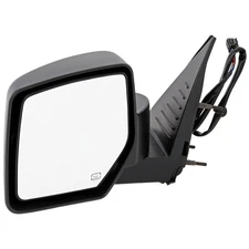 Power Mirror For 2008-2012 Jeep Liberty Driver Side Heated Textured Black