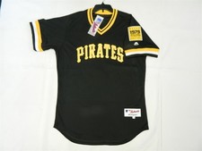 Authentic Pittsburgh Pirates TBC 1979 Cool Base Throwback Jersey w/WS Patch 48