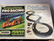 TYCO PRO slot car track 8105 International PRO Racing Complete 5 working Cars