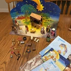 Vintage 1999 Playmobil 3996 3997 Nativity Set Geobra Read Description Baby Jesus