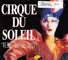CIRQUE DU SOLEIL "WE REINVENT THE CIRCUS" LASERDISC 1992 island visual arts