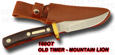 Schrade Old Timer Mountain Lion Delrin w/ Sheath 160OT | eBay