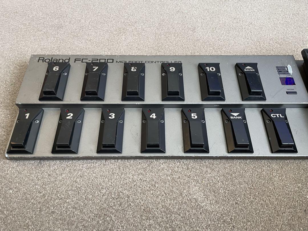 動作確認済 Roland FC-200 MIDI フットコントローラーおまけ付き ROLAND FC-200 MIDI Foot Controller | eBay