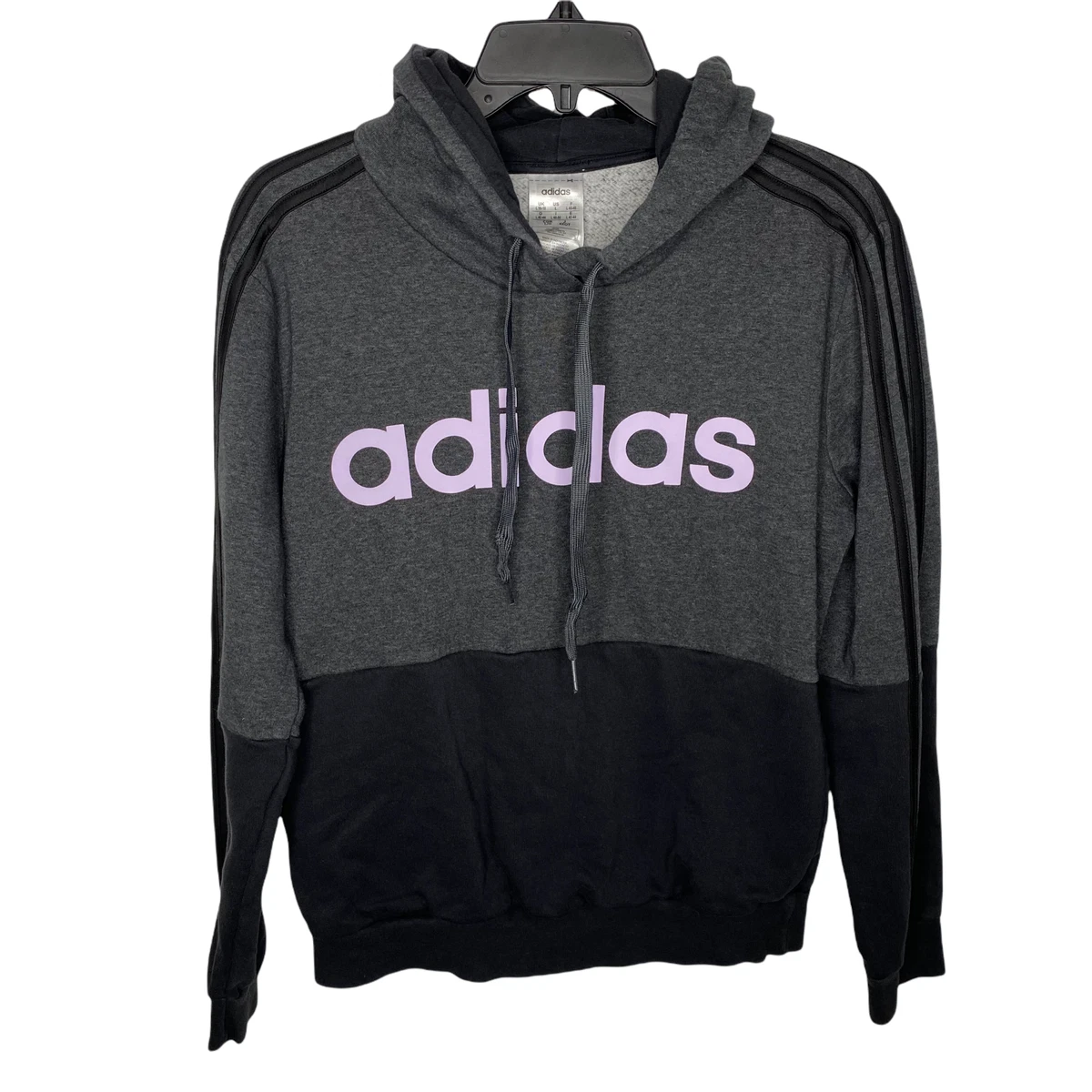 Black and purple sales adidas hoodie