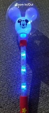 Disney Parks Walt Disney World Mickey Mouse Balloon Glow Light Up 22" Wand Works