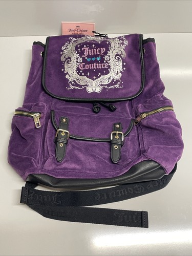Juicy Couture Rucksack Lila Samt